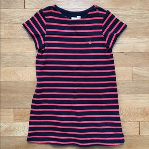 Petit Bateau Girls Striped dress Size 6Y